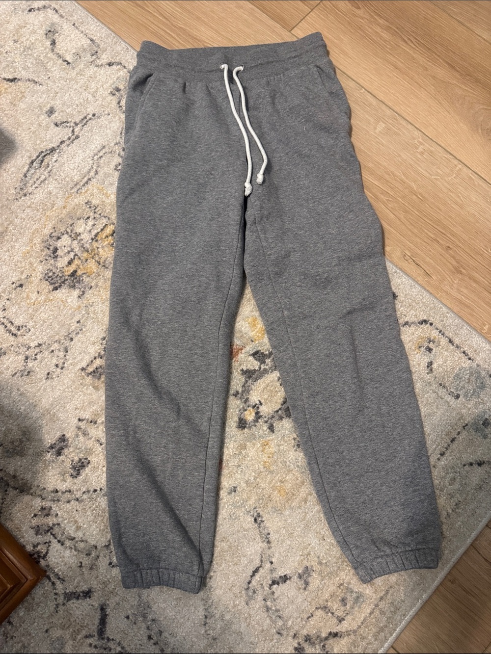 wild fable Gray Drawstring Fleece Joggers